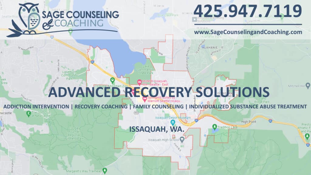 Issaquah WA Addiction Recovery Services Substance Abuse Intervention and Recovery Coaching Sober Coach in Issaquah